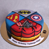 B.4.b MARVEL HEROES - Birthday Cakes - WILTON PATISSERIE
